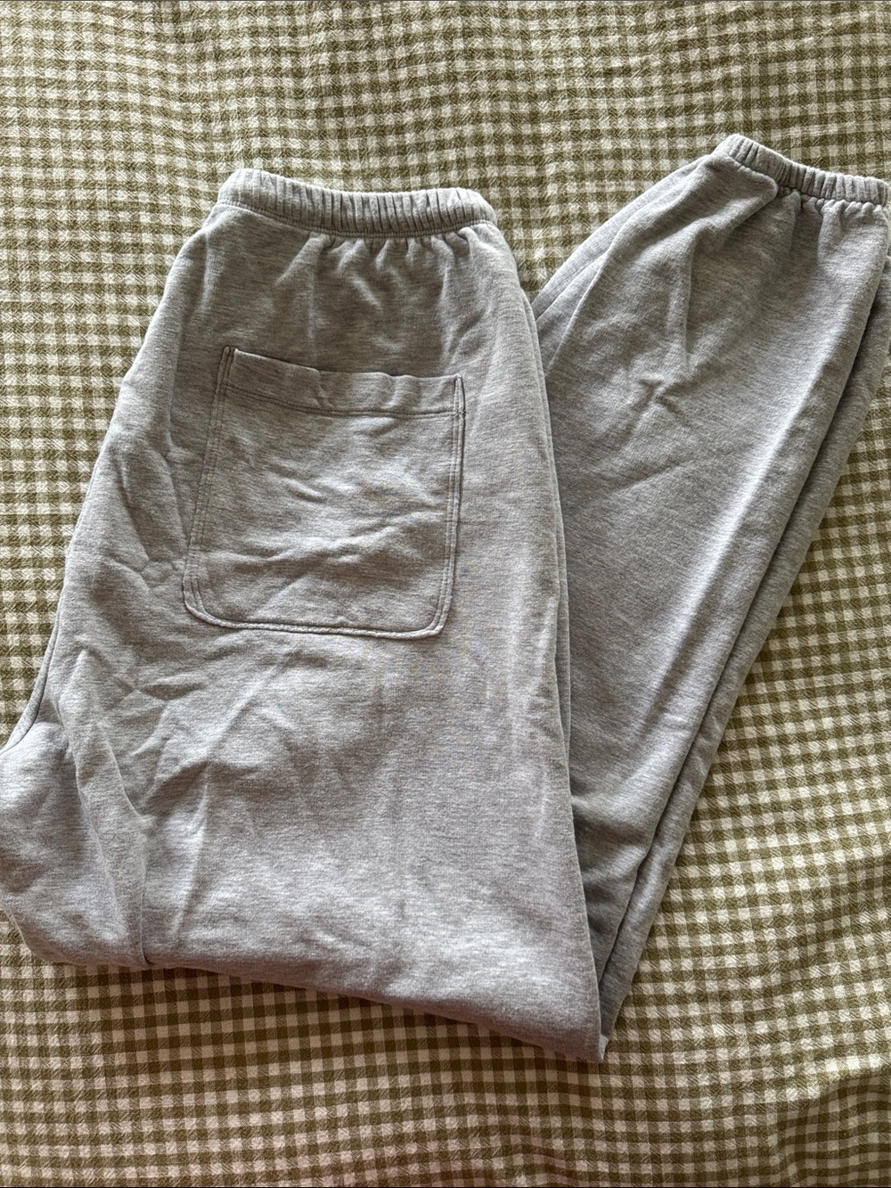 aerie Offline Light Gray Cozy Fleece Joggers - Picture 4 of 4